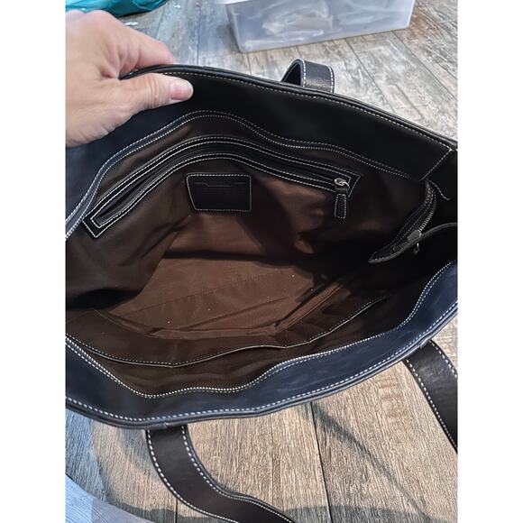 Vintage Coach Classic Hamptons Brown
Leather Business Travel Shoulder Bag 7790 - Picture 10 of 14